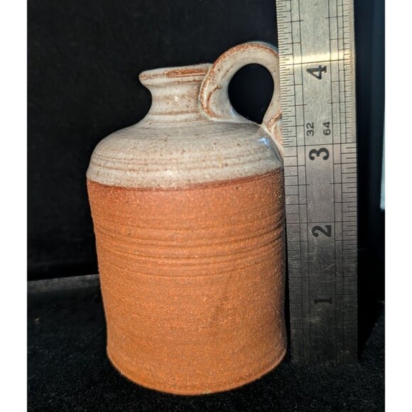 Vintage Ceramic Jug by Judy Smith 1977 Rustic Country Pot Whisky - Picture 6 of 16